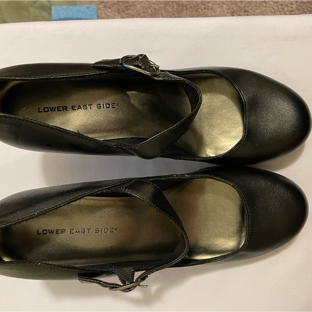 Lower East Side Black Short Heels